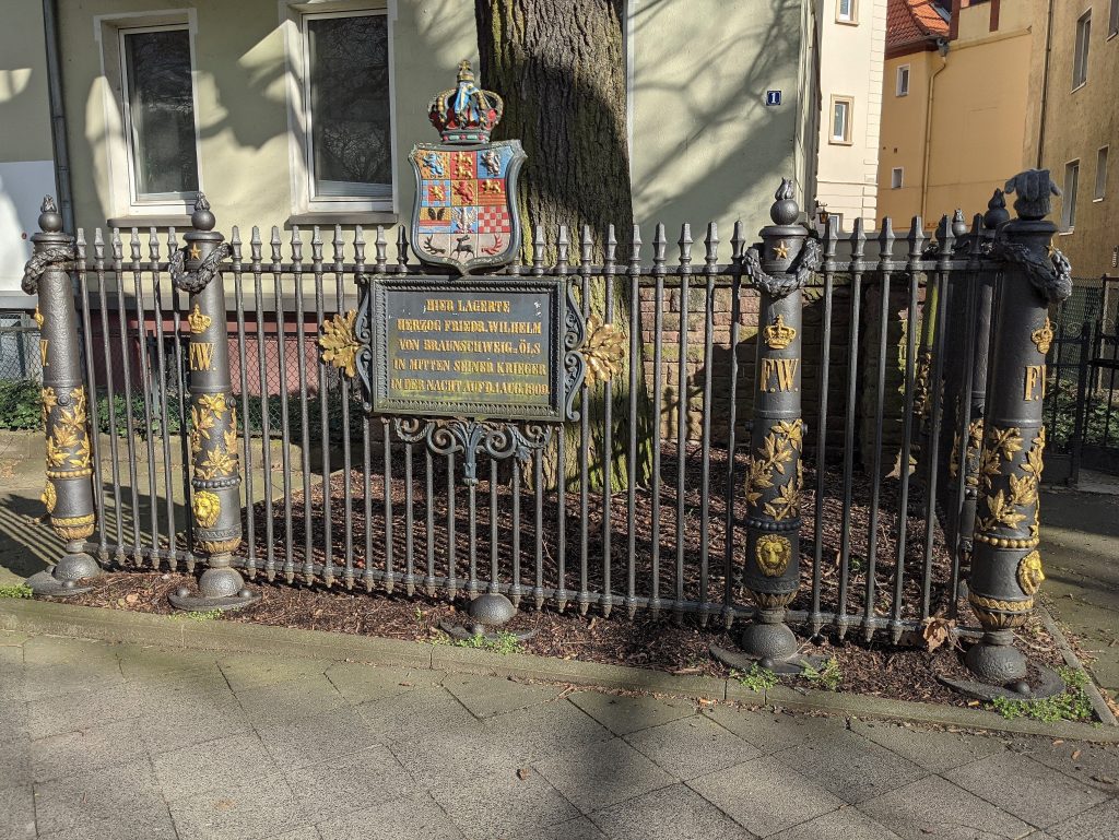 Denkmal für den Schwarzen Herzog