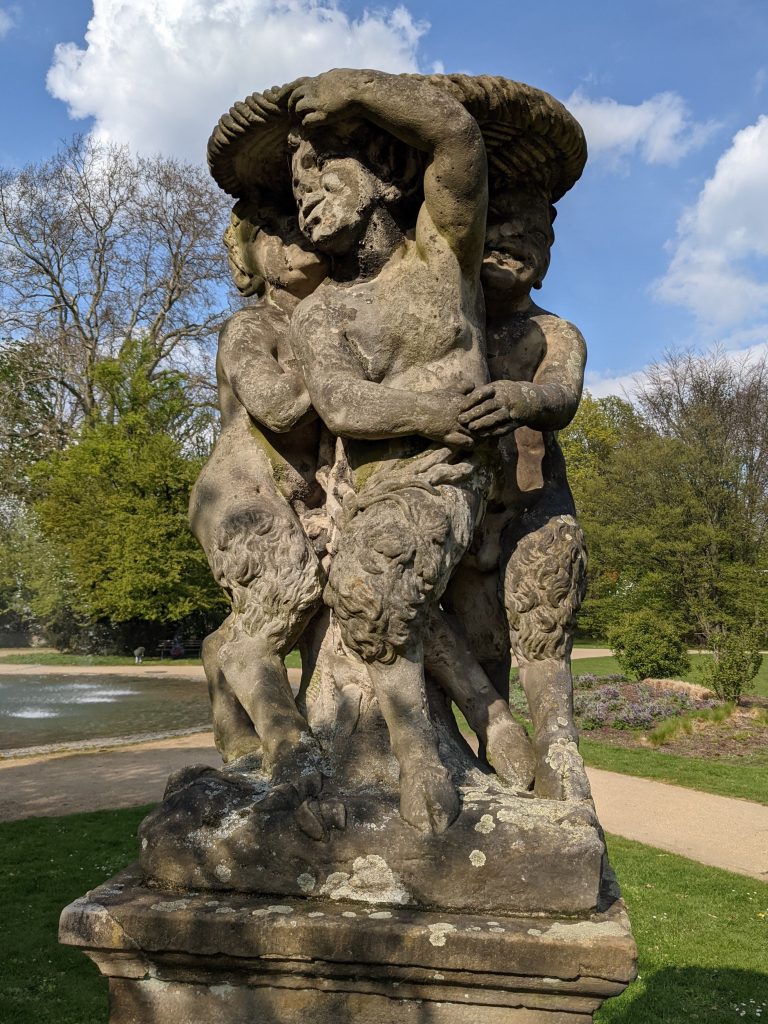 Skulptur im Inselwallpark (I)