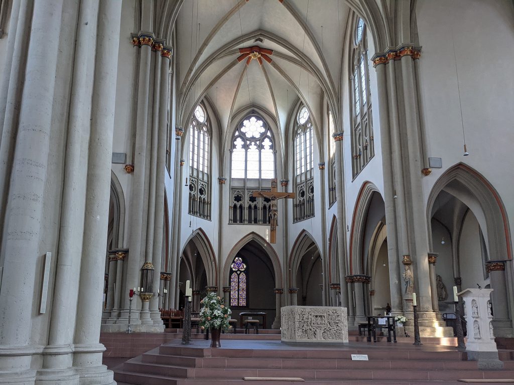 Inneres der Ägidienkirche