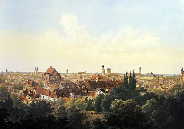 Blick vom Windmühlenberg