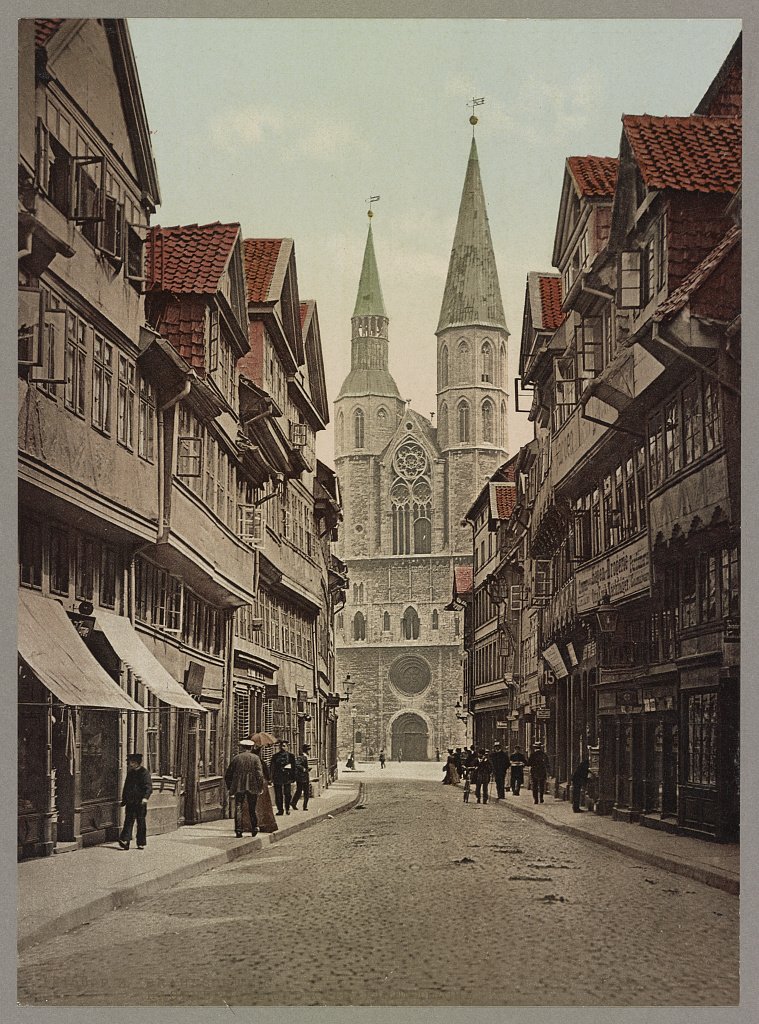 Lange Straße vor dem Krieg