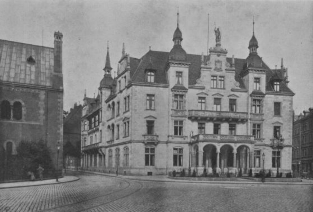 Deutsches Haus früher