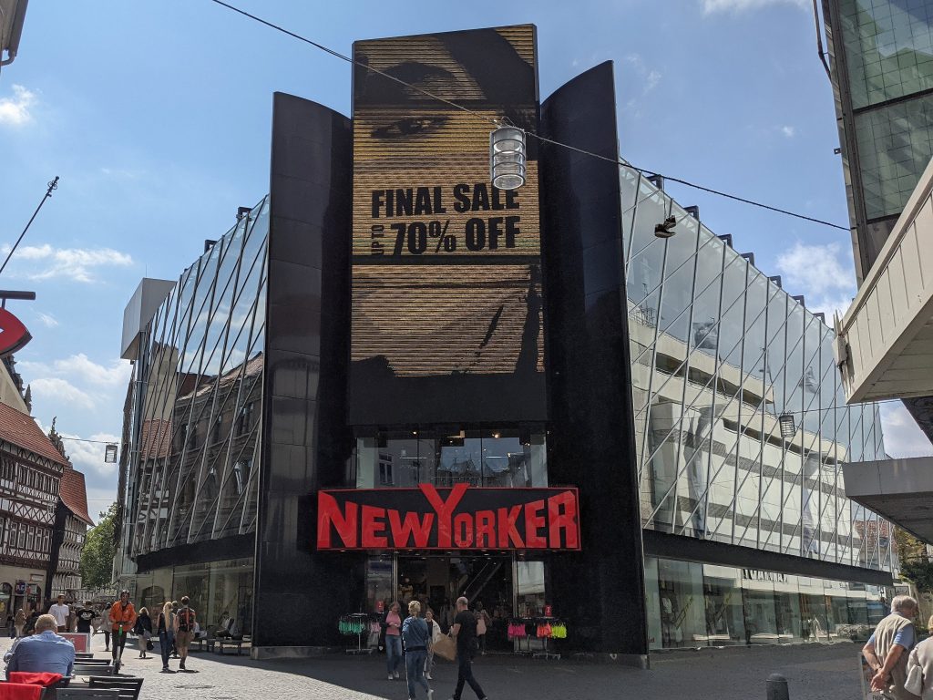 Gebäude von New Yorker