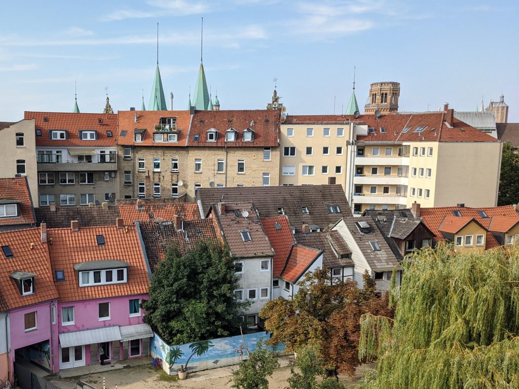 Bruchstraße von oben