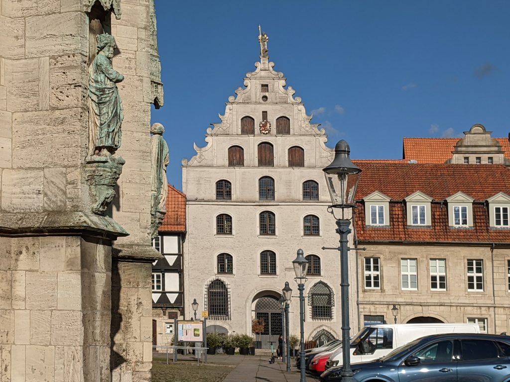Gewandhaus von Westen