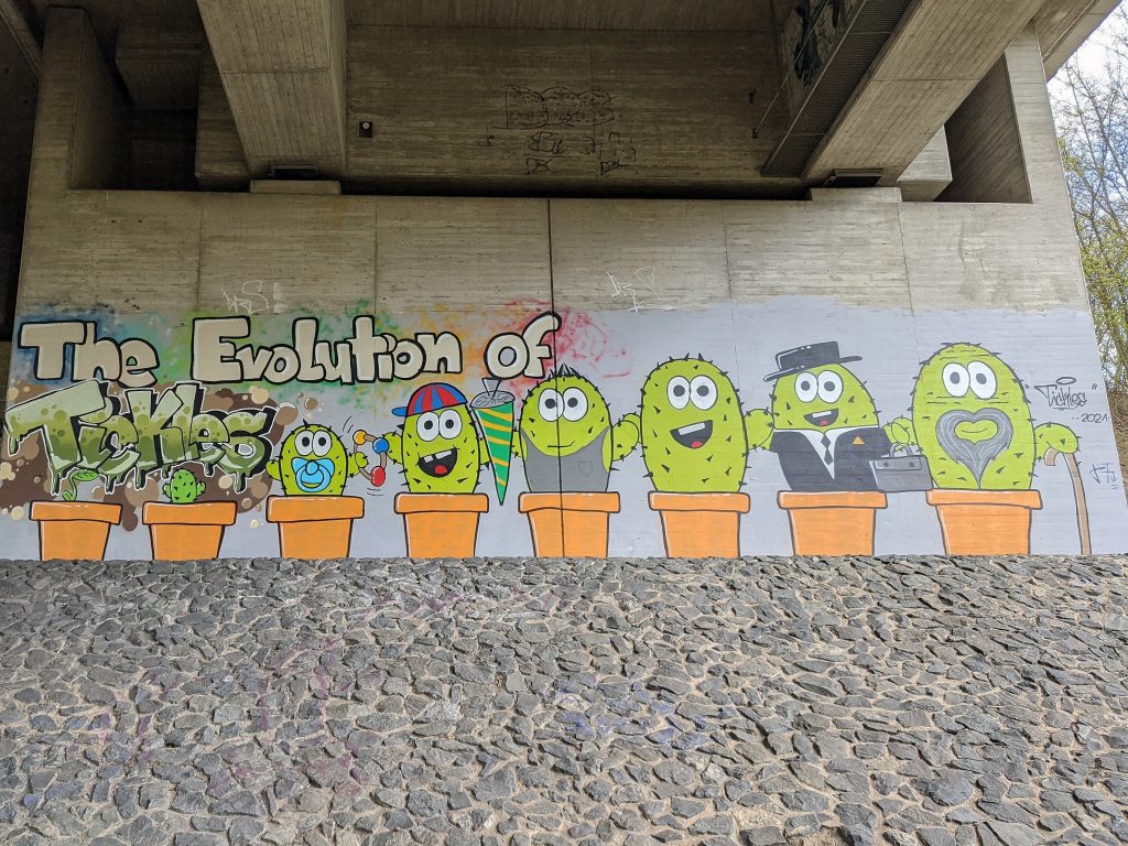 Autobahnbrücke bei Ölpersee