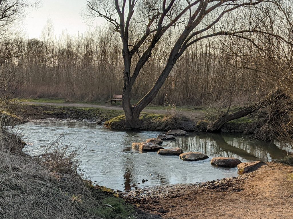 Trittsteine in Schunter