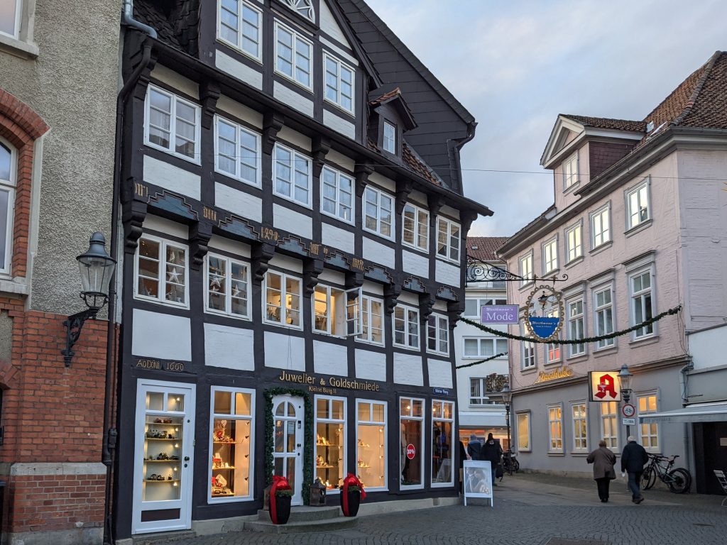 Westliches Ende der Kleinen Burg