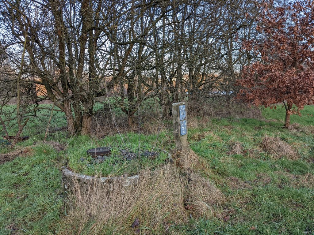 Überrest des Rüninger Wasserwerks