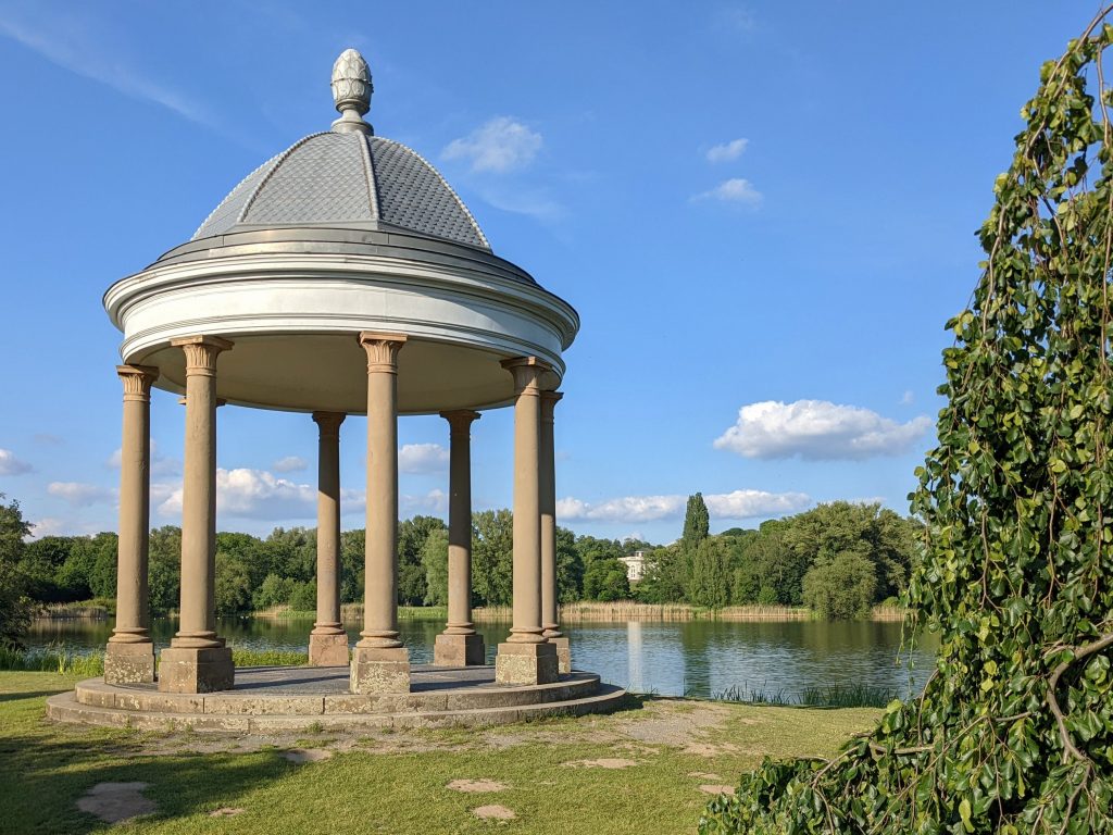 Rundtempel am Spielmannsteich