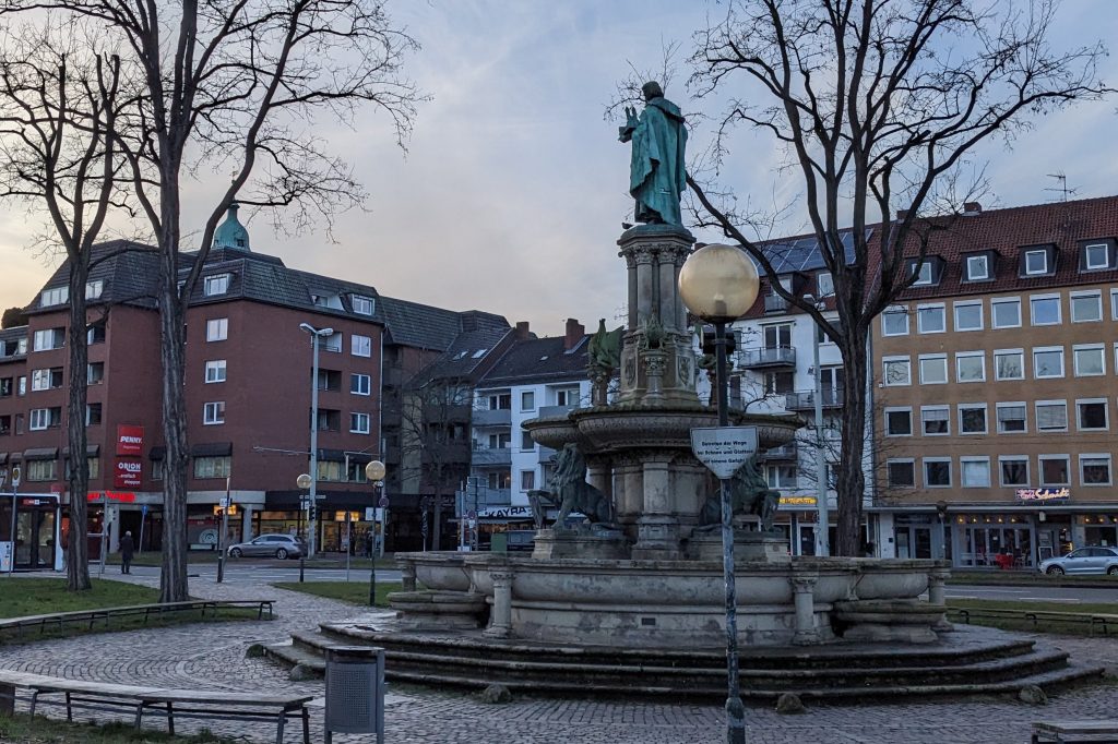 Hagenmarkt nach Nordwesten 2023