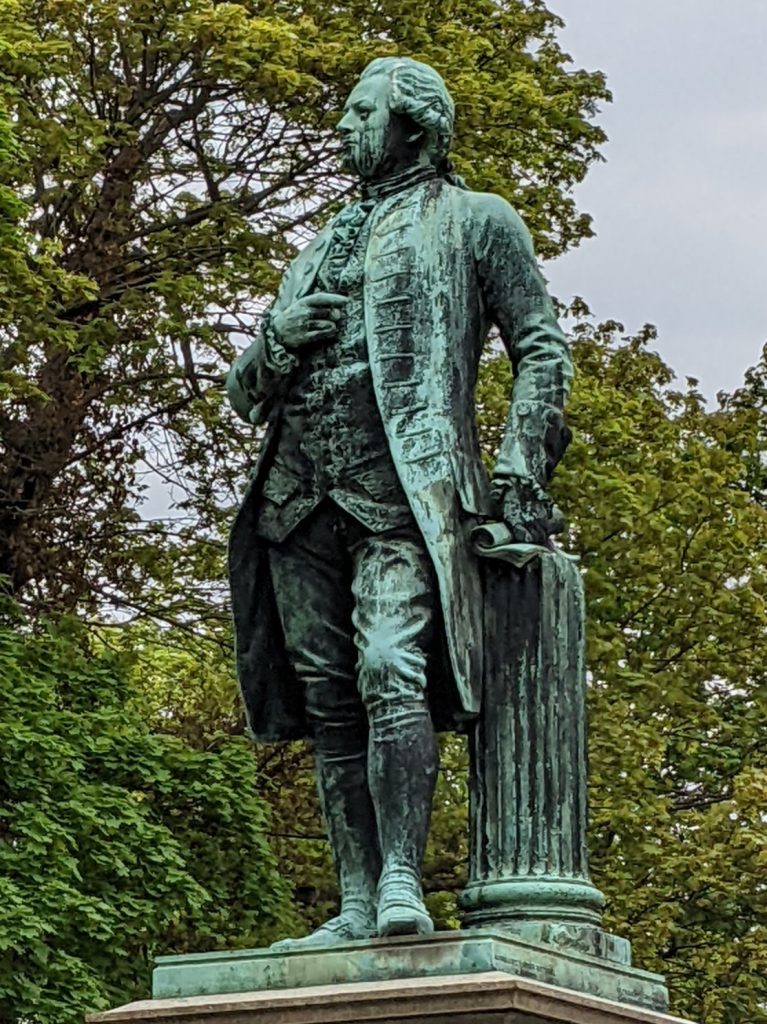 Skulptur Gotthold Ephraim Lessing