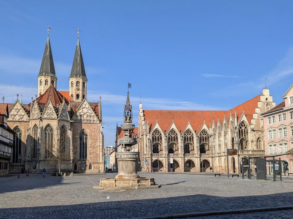 Altstadtmarkt von Osten