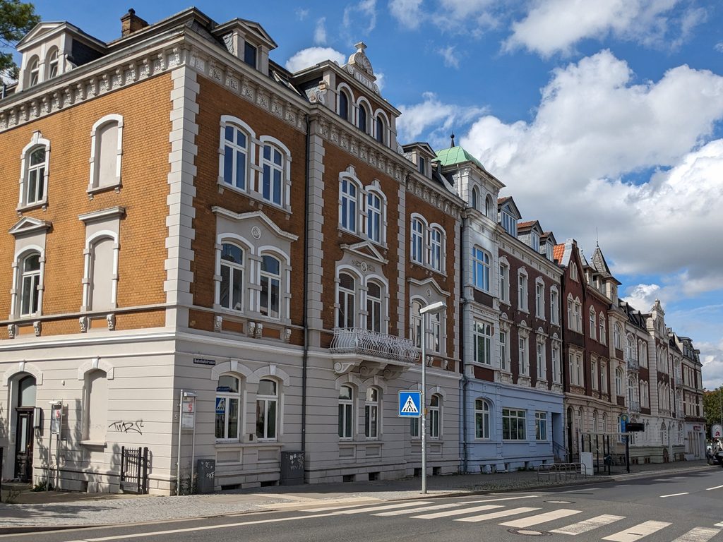 Häusergruppe Bahnhofstraße